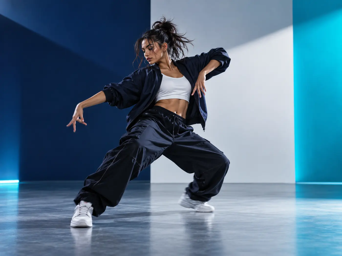 Cours de hip-hop New Style à l’école Impulsion