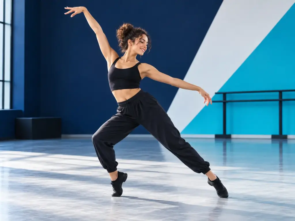 Cours de modern jazz débutant à l’école Impulsion