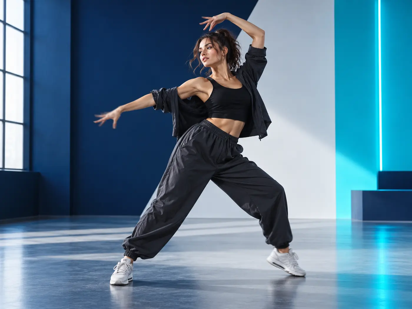 Cours de street jazz à l’école Impulsion
